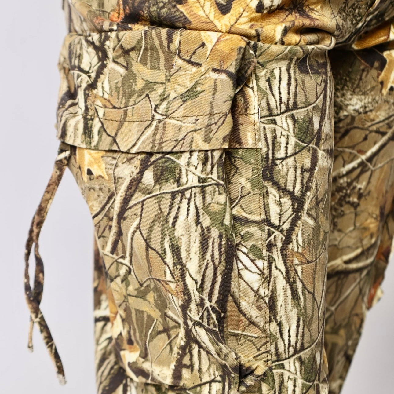 Real Camo Cargo Pants- baebekillinem Boutique- Real tree camouflage white/grey & Tan-/brown